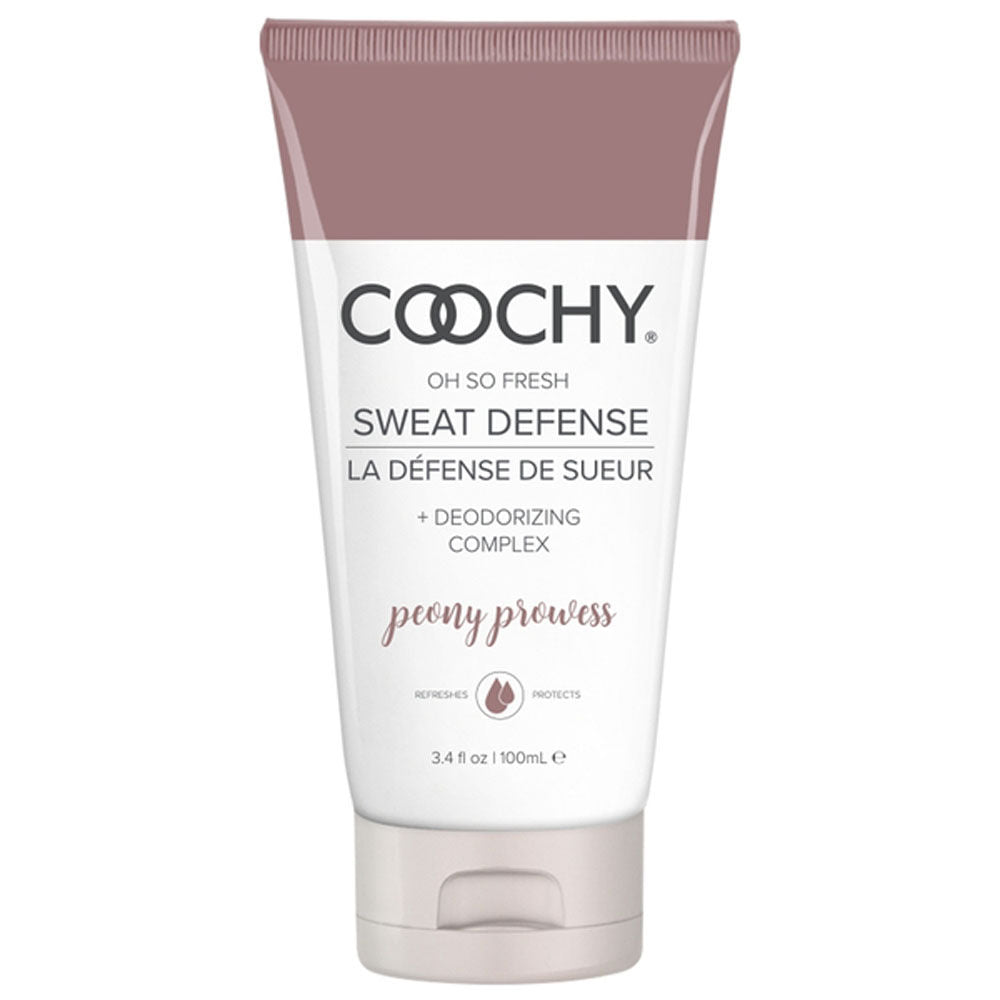 Coochy Sweat Defense Peony Prowess – Intimate Cooling and Drying Cream