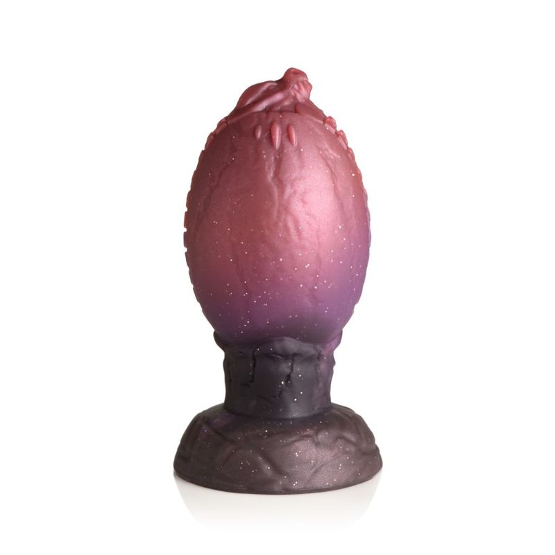 Creature Cocks Dragon Hatch (Dark Red) – Silicone Dildo 5.3 Inches Long