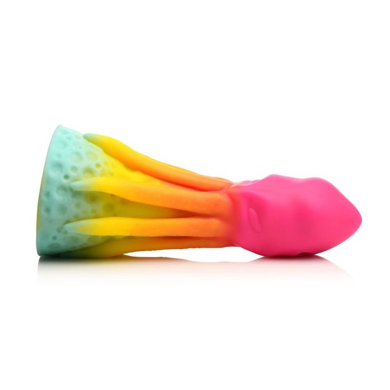 Creature Cocks King Kraken (Rainbow) Silicone Dildo 8.1 Inches – Premium Flexible Dildo