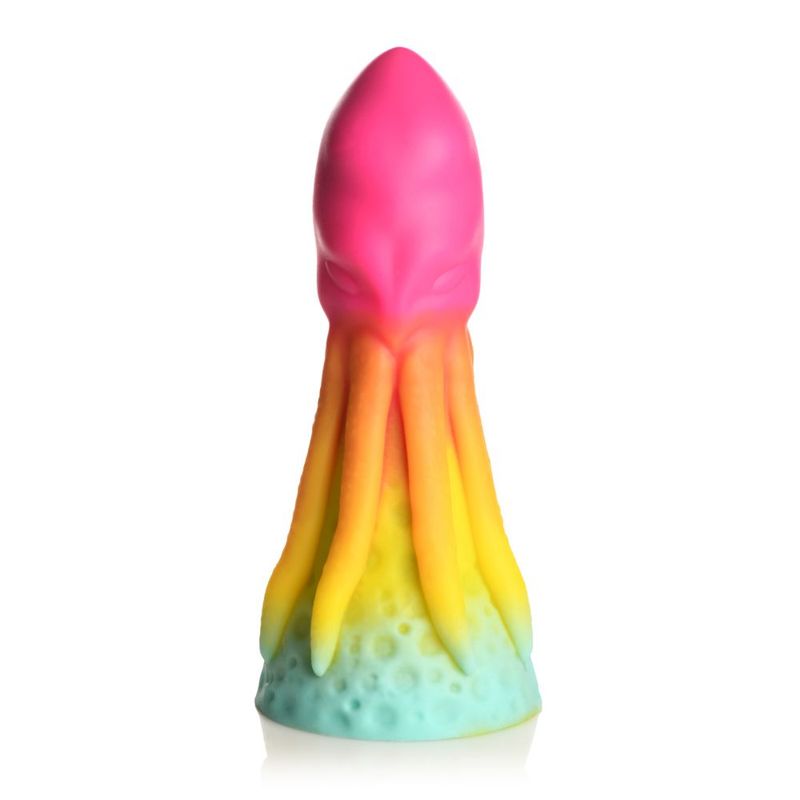 Creature Cocks King Kraken (Rainbow) Silicone Dildo 8.1 Inches – Premium Flexible Dildo