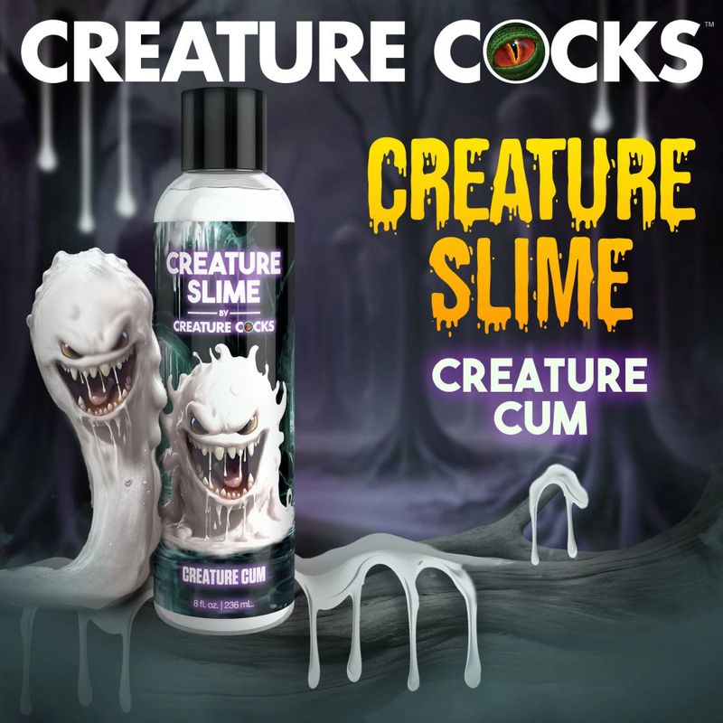 Creature Slime Unscented Jizz Lubricant 8 Ounce (236ml) Bottle