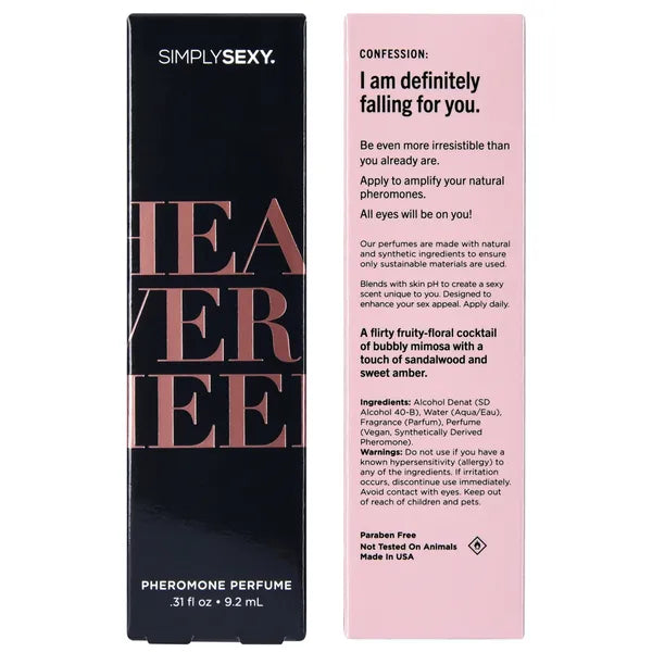 Simply Sexy Head Over Heels – Pheromone Perfume 9.2ml