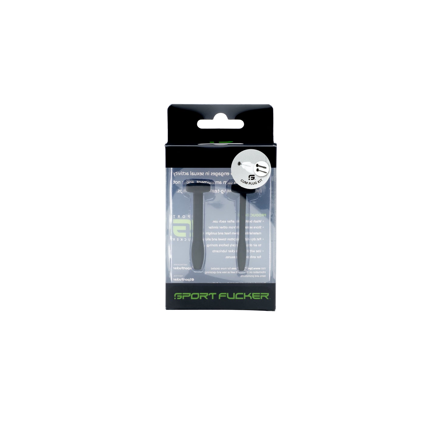 Cum Plug Kit Black for Men Penis Sounding and Intimacy Play