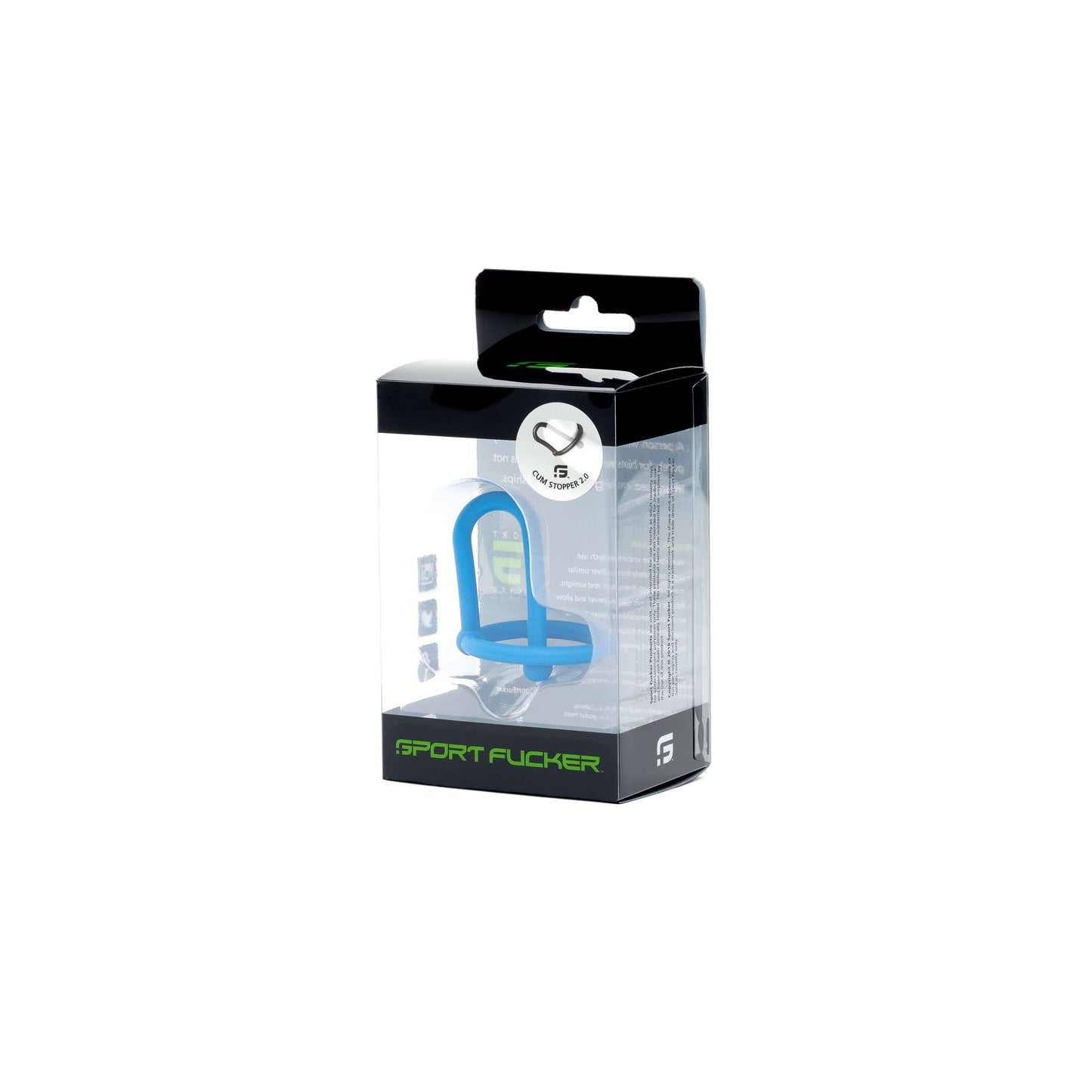 Cum Stopper 2.0 Blue - 45mm Insertable Length Toy