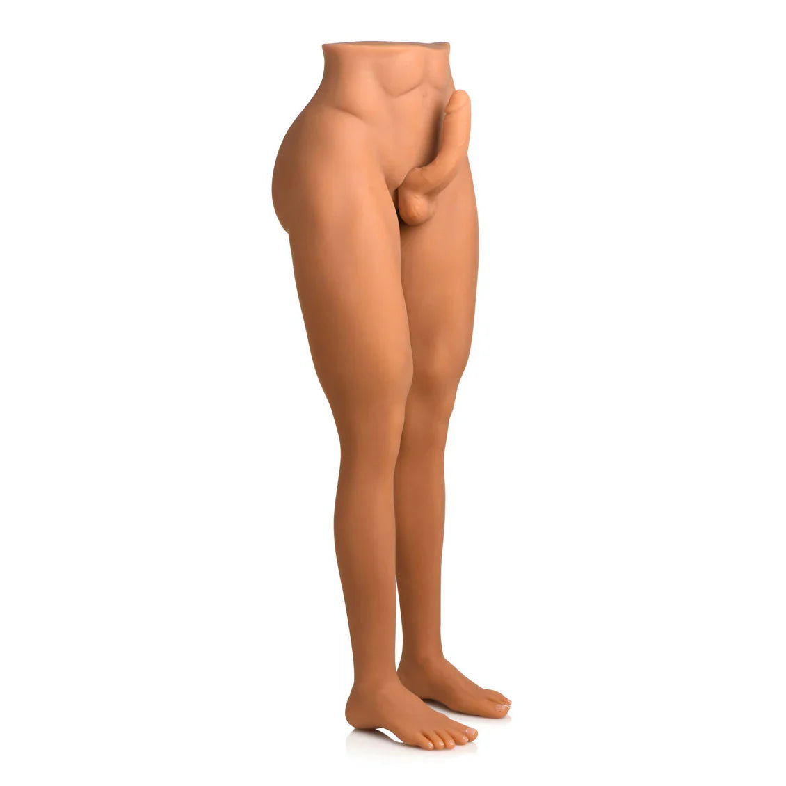 Jock Male Sex Partner with Thrusting Dildo Medium Realistic Poseable Silicone Body