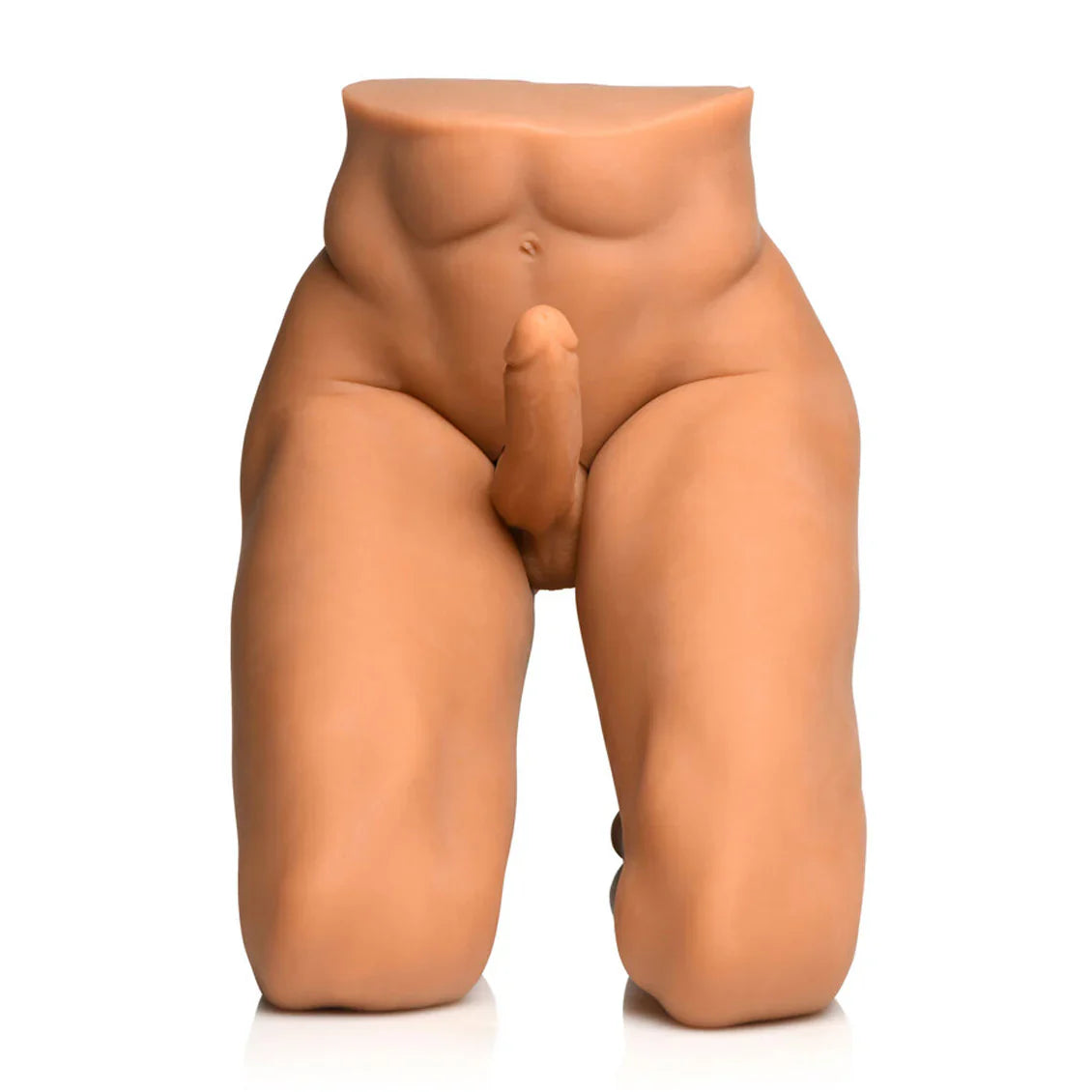 Jock Male Sex Partner with Thrusting Dildo Medium Realistic Poseable Silicone Body