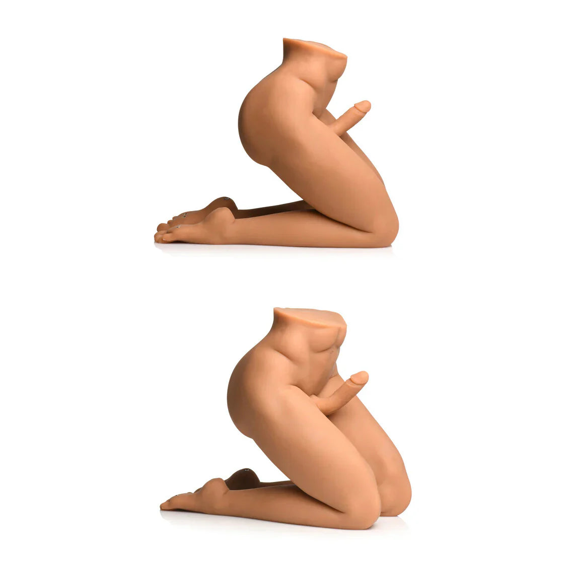 Jock Male Sex Partner with Thrusting Dildo Medium Realistic Poseable Silicone Body