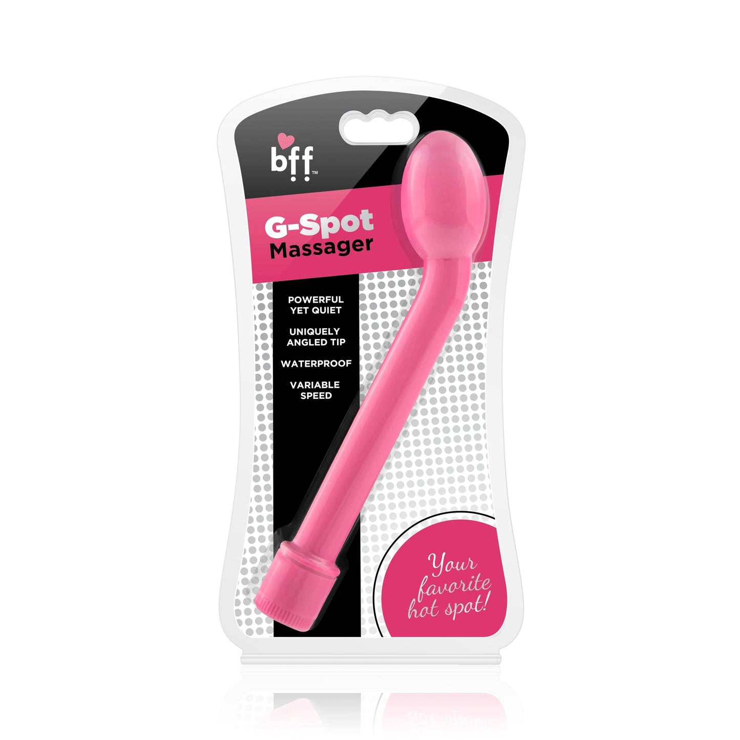 Curved G Spot Massager (Pink) – Vibrator