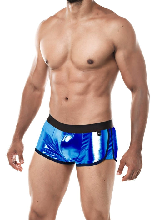 Cut 4 Men Athletic Trunk Boxer Blue Small