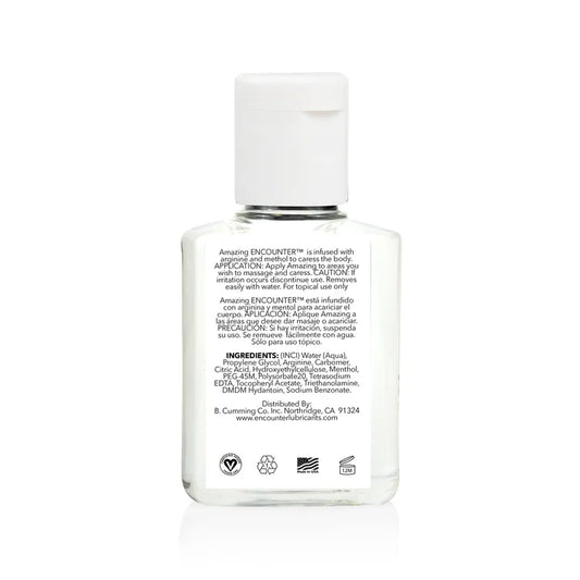 Amazing Encounter Lubricant – Vegan Gentle Long-Lasting Formula 24ml