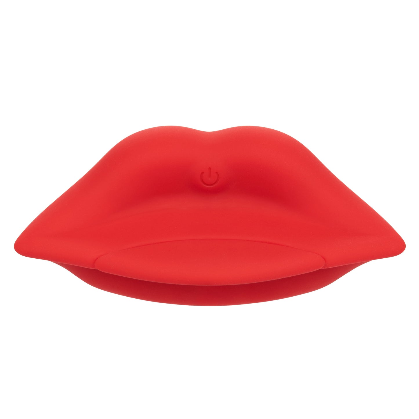 Naughty Bits MUAH Mini Red Lip-Shaped Silicone Vibrator 3.25 Inches Waterproof