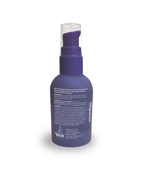 B-Luvd Prolong Spray – 2oz Delay Spray