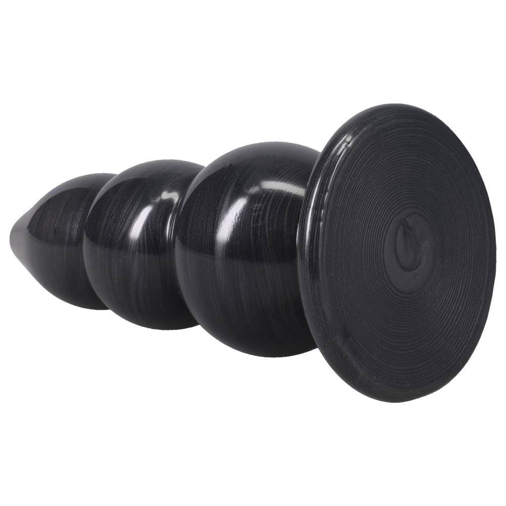 American Bombshell Triple Payload – 7.75 Inch Rippled Butt Plug