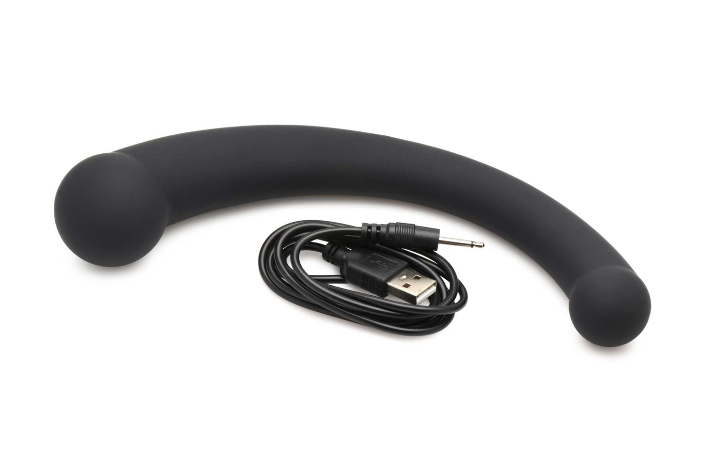 Silicone Dual Ended Vibrating Dildo for G-Spot and P-Spot Play