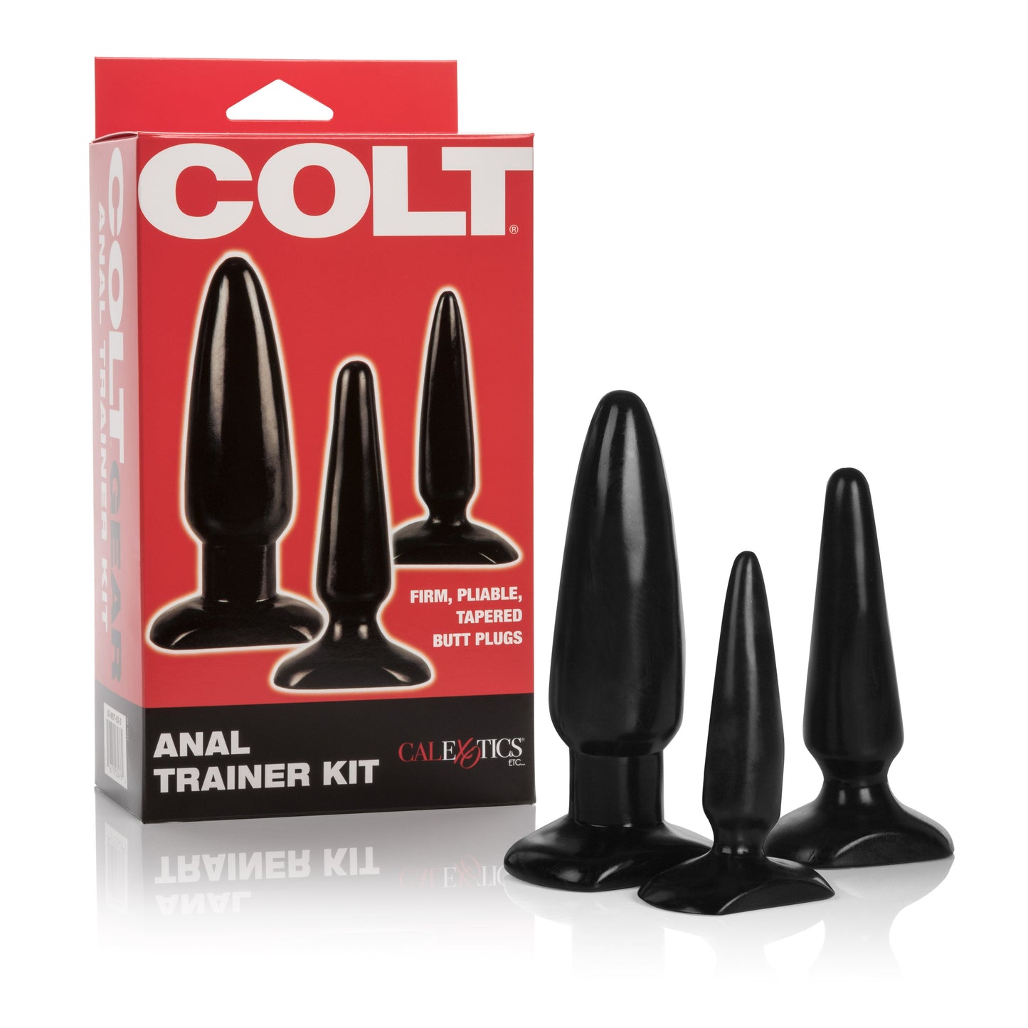Colt Anal Trainer Kit – Three Graduated Size Butt Plugs