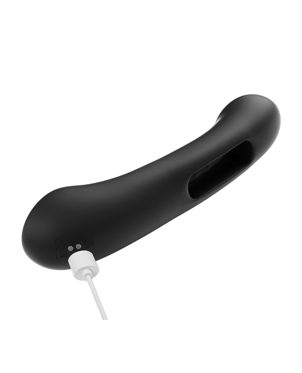 Tempo (Black) – App-Controlled G-Spot Vibrator with Tapping and Vibrating Modes
