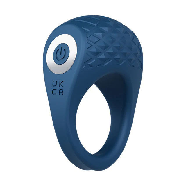 Performance Plus Flex Pro (Blue) – Premium Vibrating Cock Ring with 10 Modes and Textured C-Stim Pad