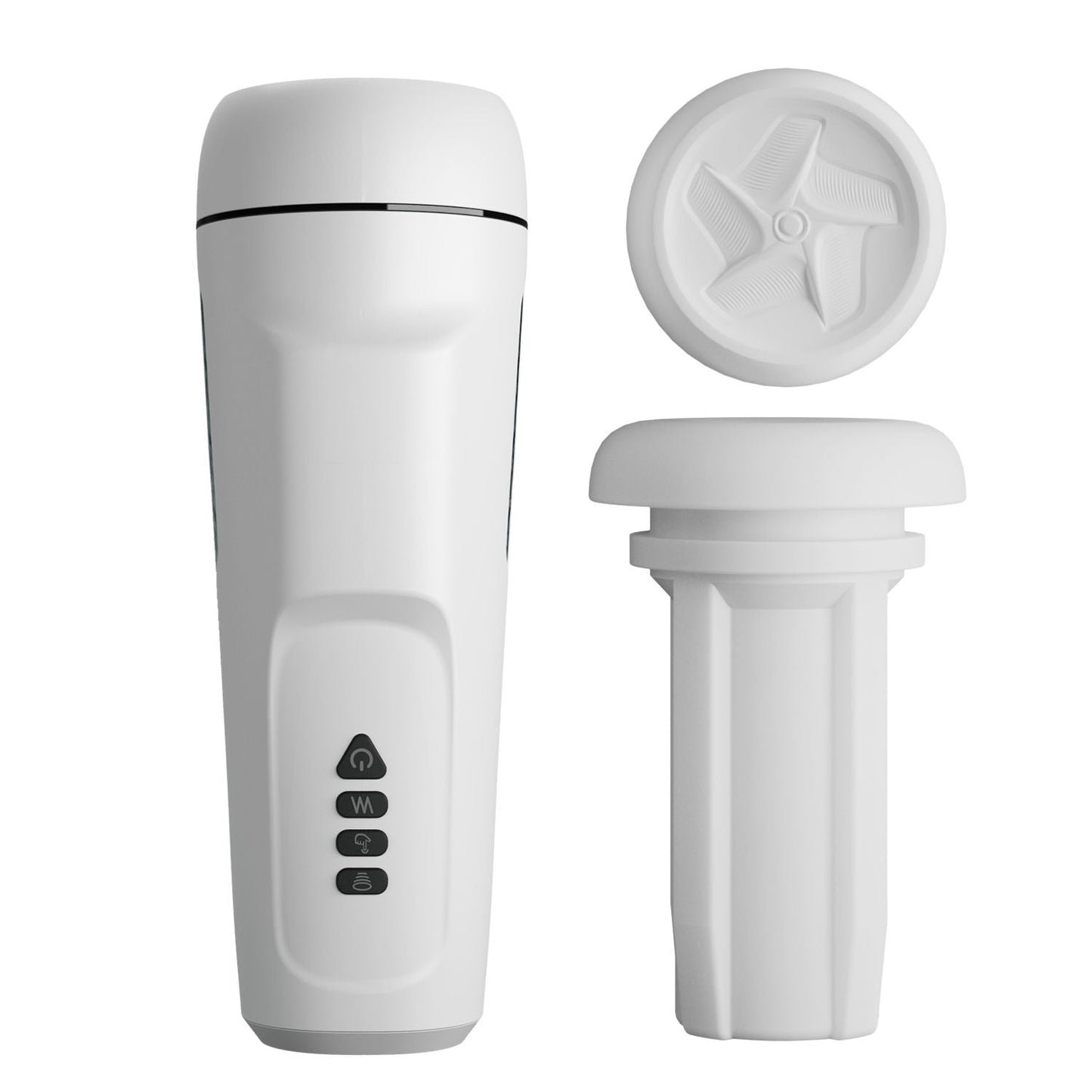 Sienna Rechargeable Masturbator – 3 Suction Settings and 12 Vibration Modes Masturbator