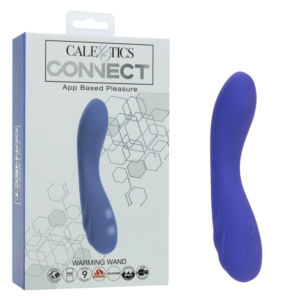 CalExotics Connect Warming Wand – App-Controlled Heated Wand Vibrator