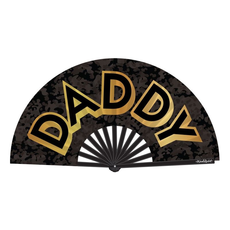 Daddy Folding Fan Adult Accessory