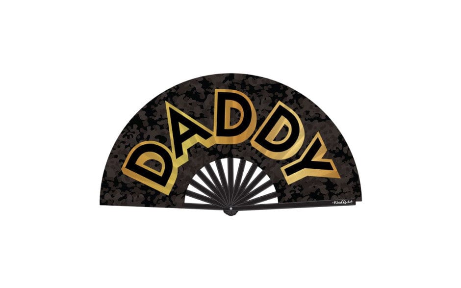 Daddy Folding Fan Adult Accessory