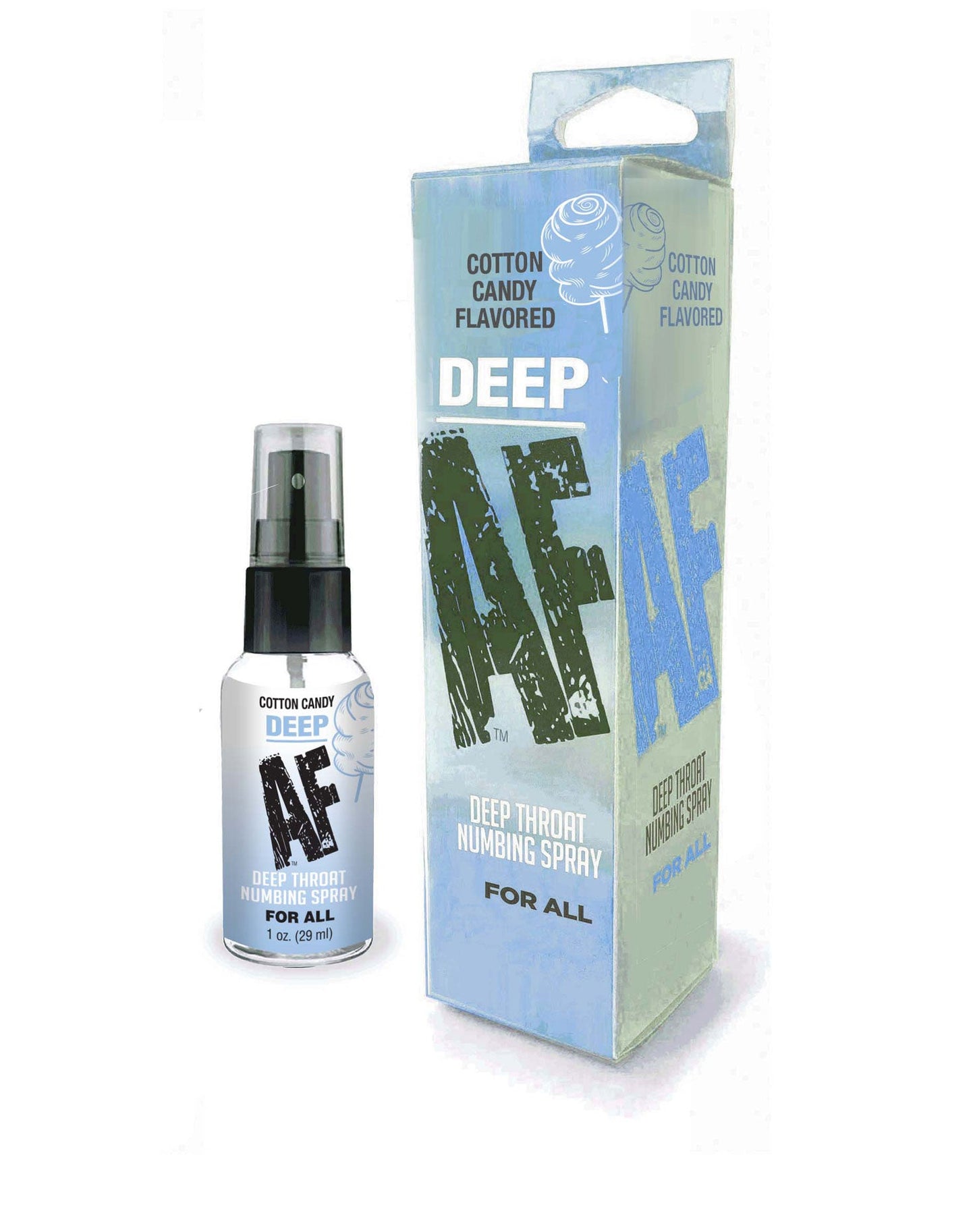 Deep AF Cotton Candy Flavoured Deep Throat Spray 29 ml