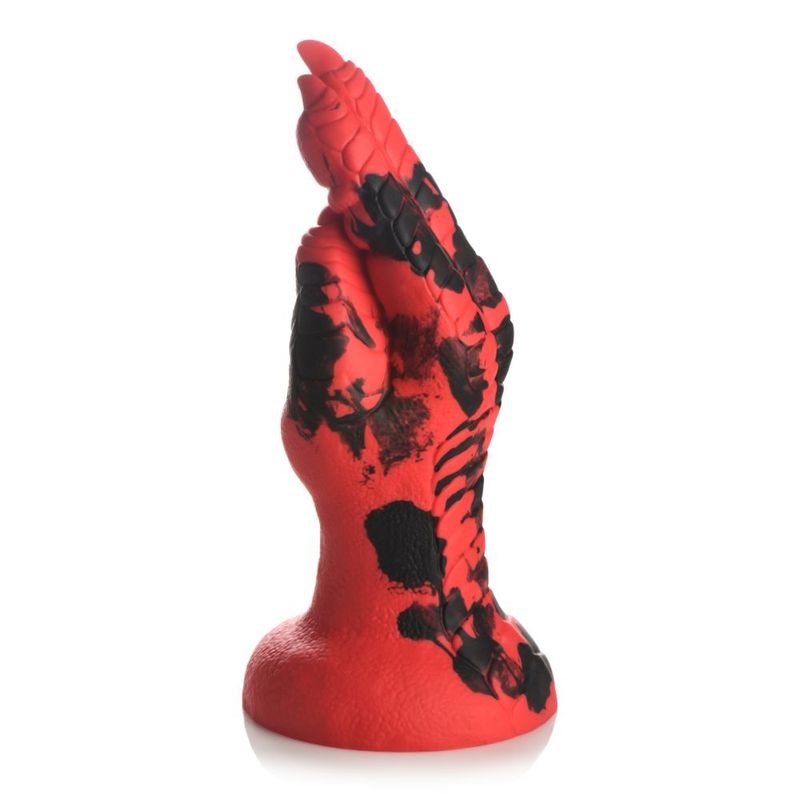Demon Claw Fisting Silicone Dildo with Scales and Claws for Unique Pleasure 8.6 inch