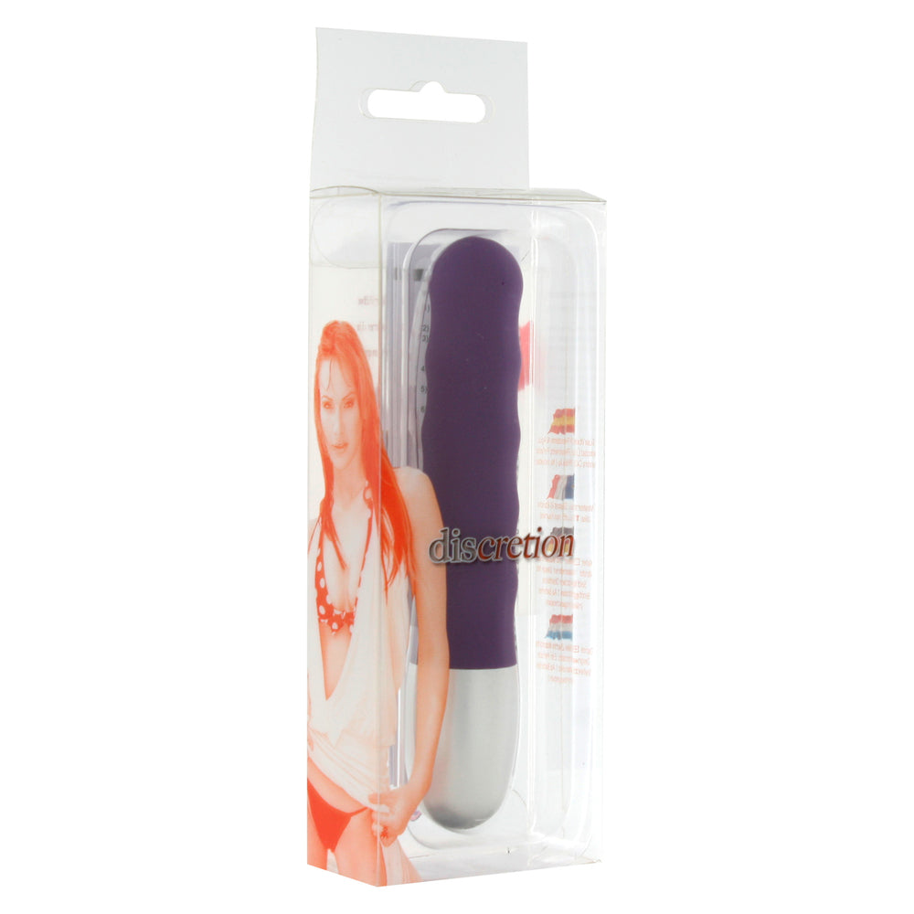 Discretion Ribbed Mini (3 Inch) – Petite Mini Vibrator