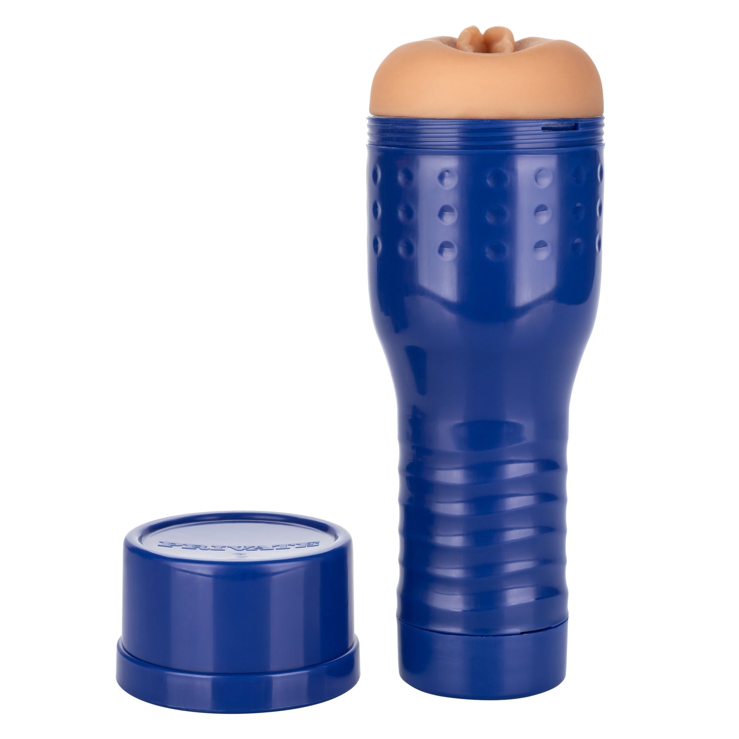 Private Tube Jolee Love Pussy Masturbator with Adjustable Suction and Storage Lid 10.25 Inch Real Skin Technology