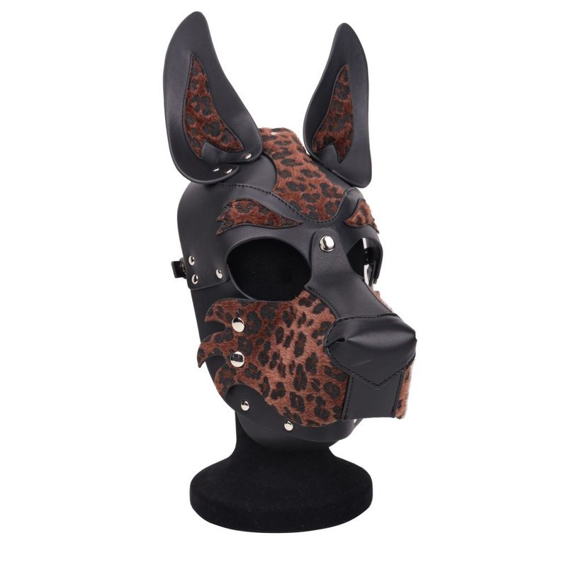 Dog/Pup Hood (Brown) – Premium Quality Mask