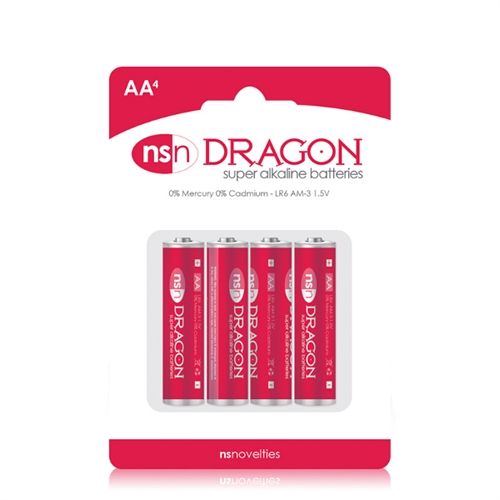 Dragon AAA Alkaline Batteries 4 Pack – Long-Lasting Power Pack Batteries