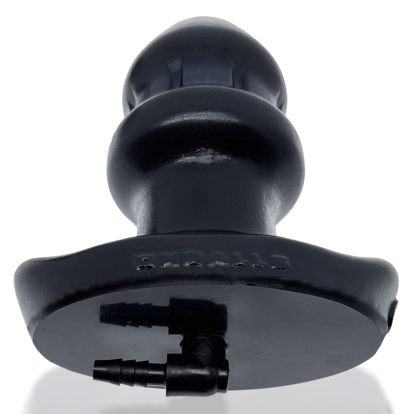 Drain O Flow Thru Buttplug in Black