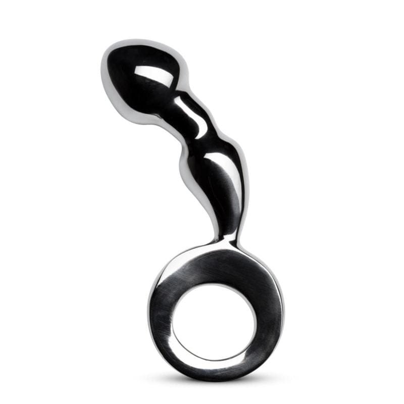 Drang Fun Metal Anal Plug Silver - Luxury Design 4 Inch