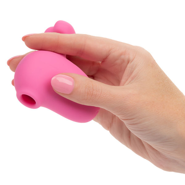First Time Rechargeable Suck and Play (Pink) – Petite Handheld Massager