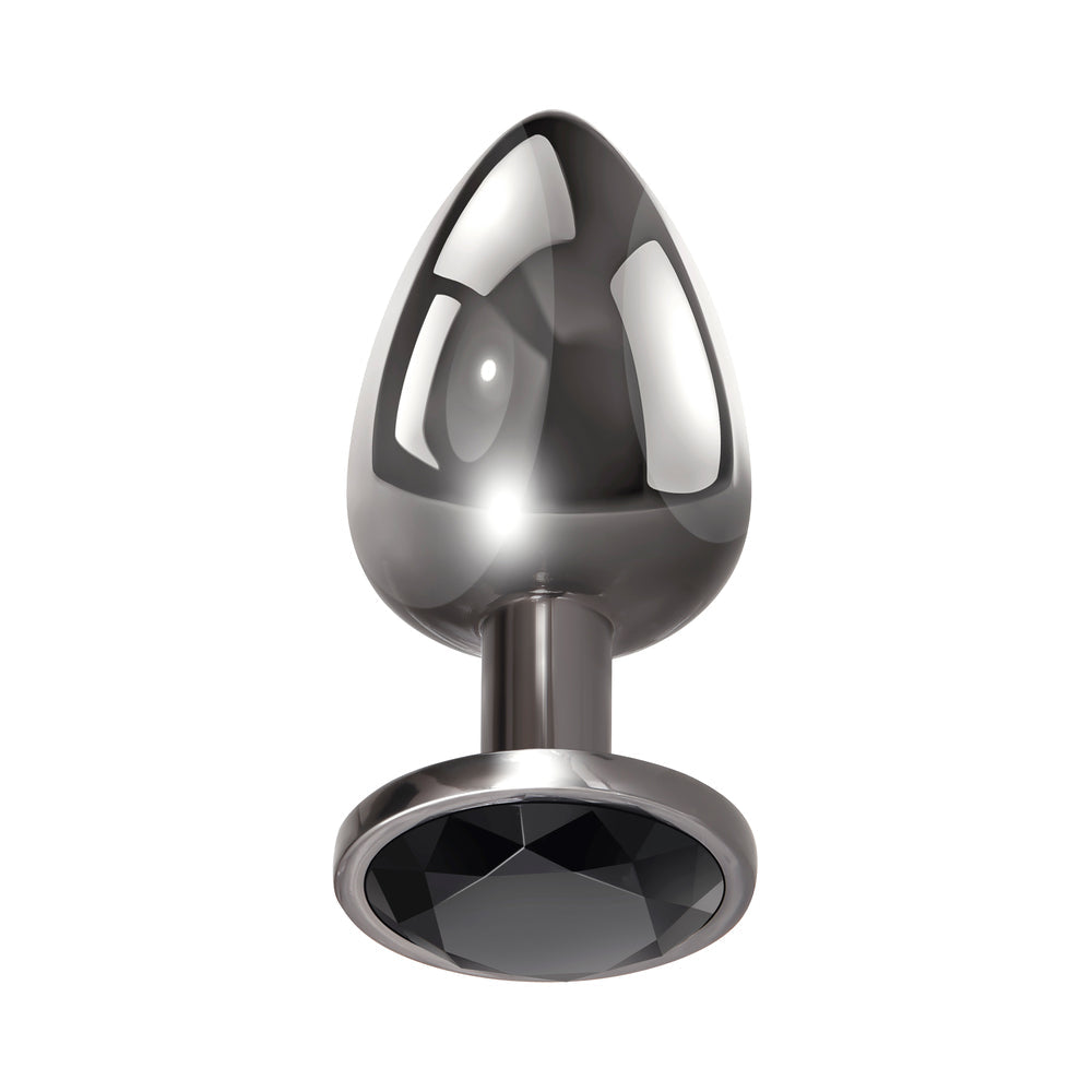 Evolved Black Gem Anal Plug Set – Metal Anal Plug Set