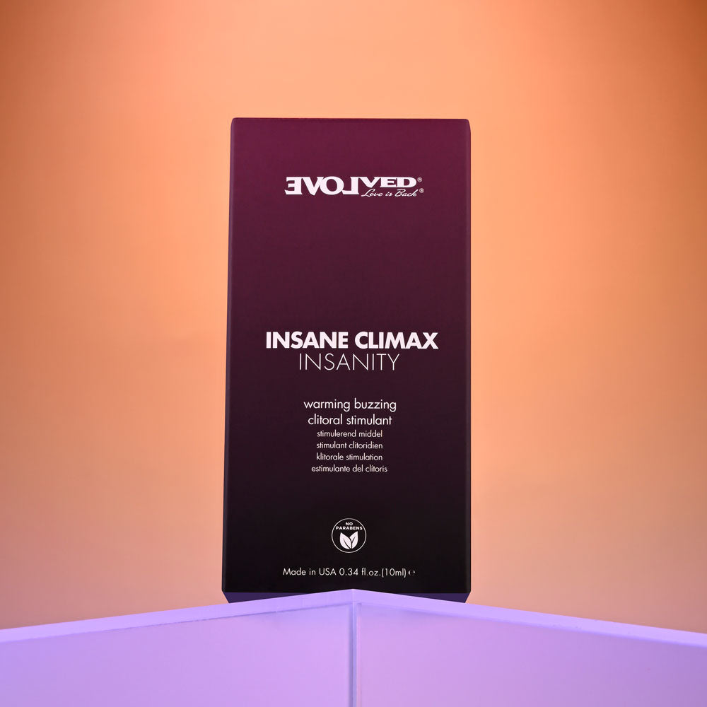 Evolved Insane Climax Insanity Warming Clitoral Stimulation Gel 10ml