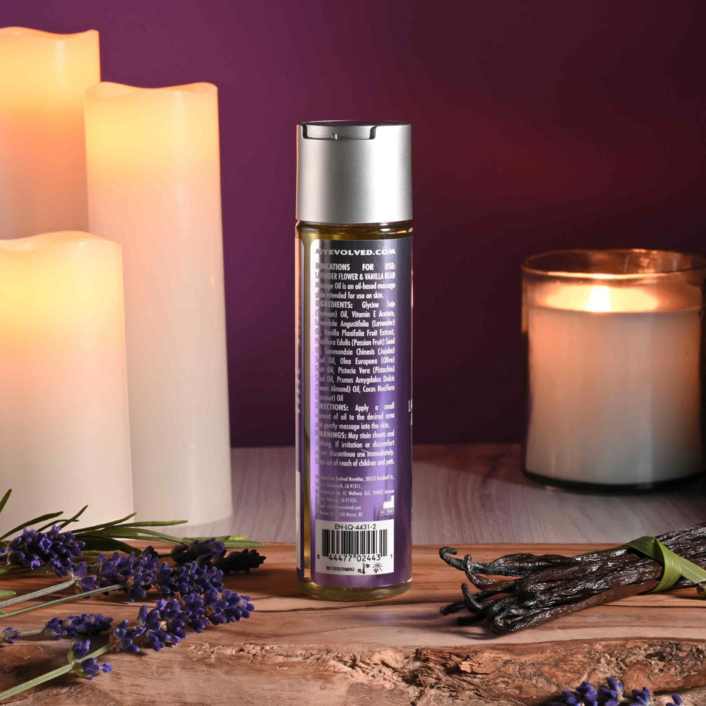 Evolved Anoint Perfumery (Lavender Flower & Vanilla Bean) – Massage Oil 120ml