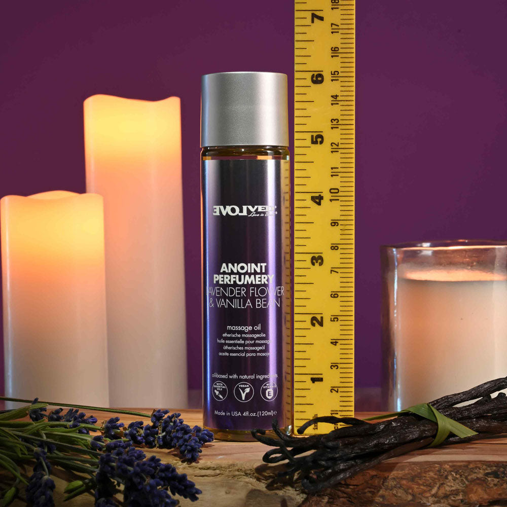 Evolved Anoint Perfumery (Lavender Flower & Vanilla Bean) – Massage Oil 120ml