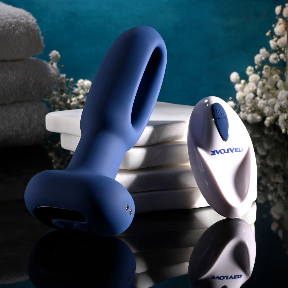 Evolved The Flapper Vibrating and Flapping Butt Plug with Remote