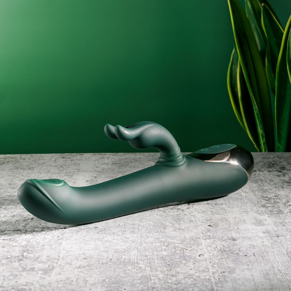 Evolved Rabbit Tap Tap 25 cm Vibrator with Tapping Tip