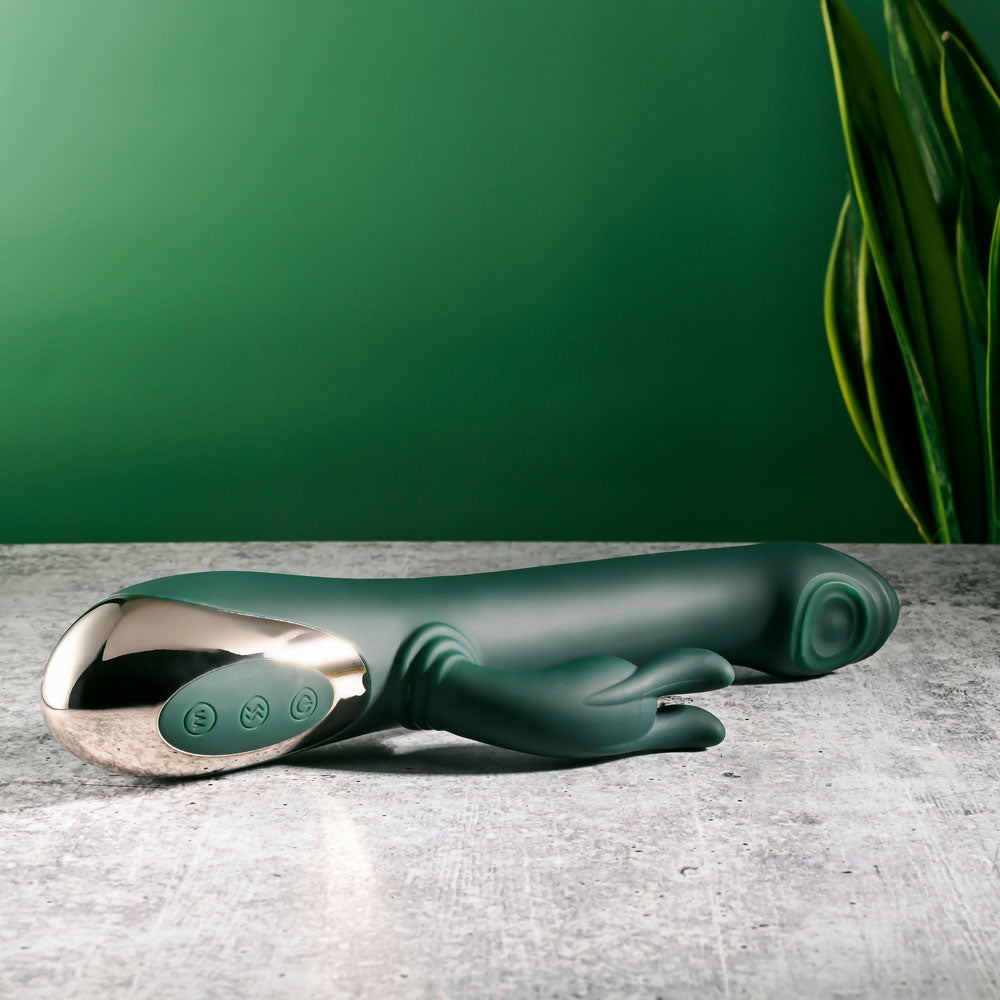 Evolved Rabbit Tap Tap 25 cm Vibrator with Tapping Tip