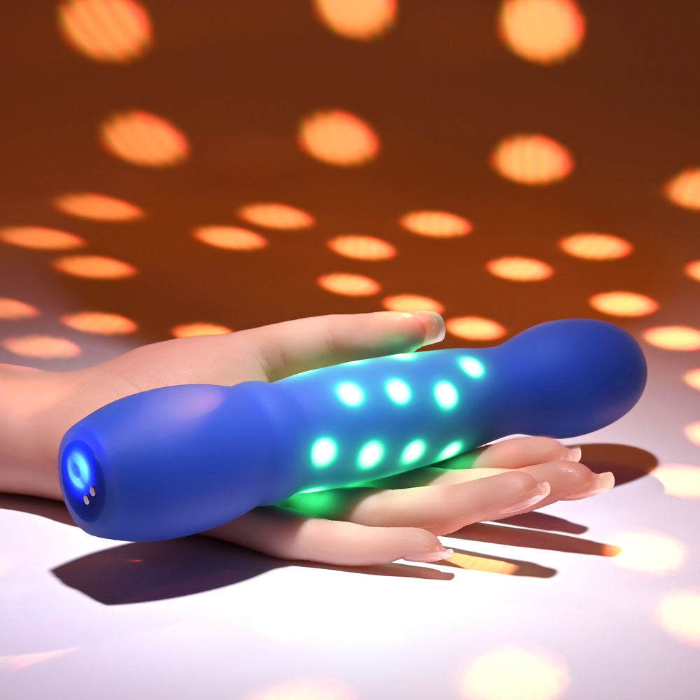 Evolved Disco Diva – USB Rechargeable 20.9 cm Light Up Vibrator