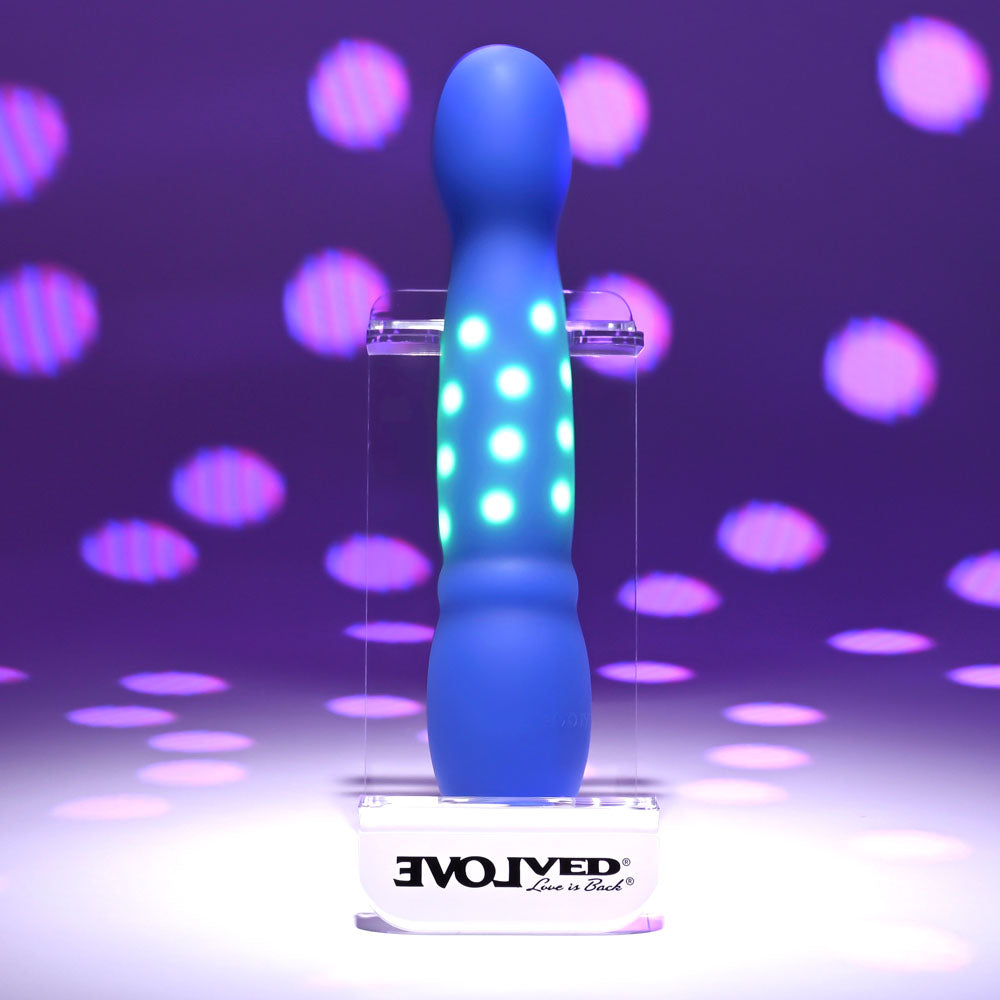 Evolved Disco Diva – USB Rechargeable 20.9 cm Light Up Vibrator
