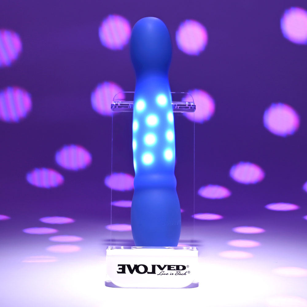 Evolved Disco Diva – USB Rechargeable 20.9 cm Light Up Vibrator
