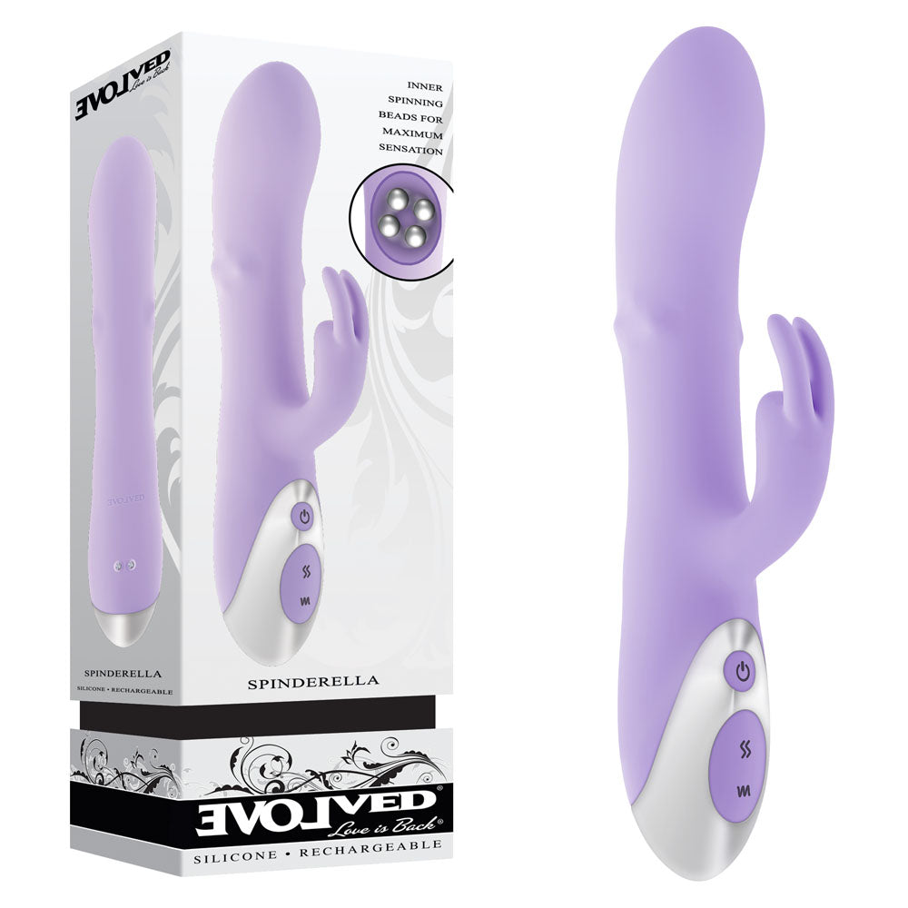 Evolved Spinderella – USB Rechargeable Rabbit Vibrator