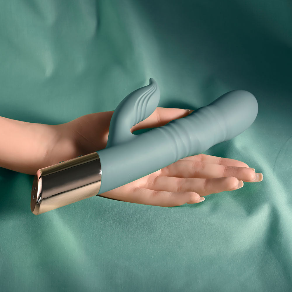 Evolved The Shimmy – USB Rechargeable Thrusting Rabbit Vibrator