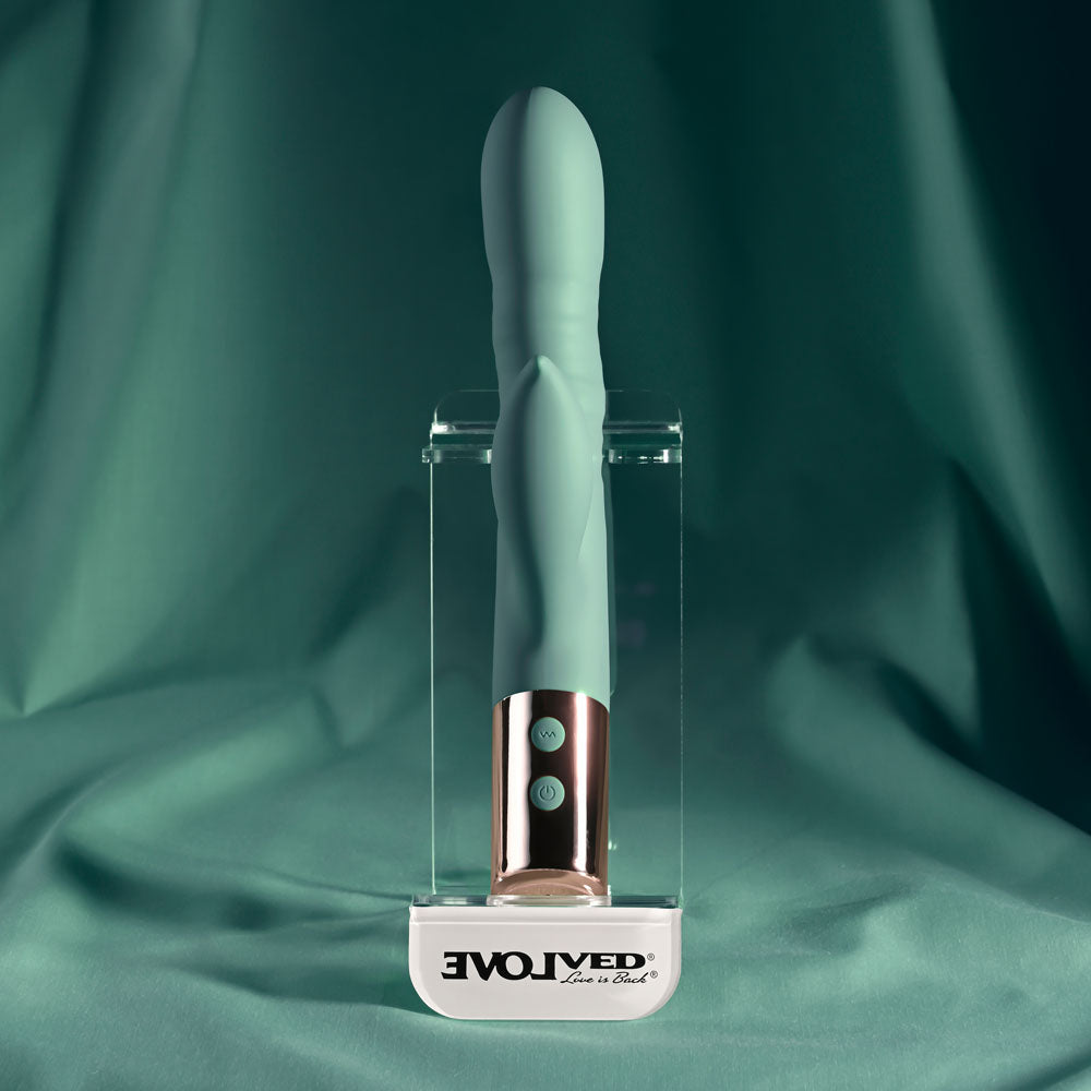 Evolved The Shimmy – USB Rechargeable Thrusting Rabbit Vibrator
