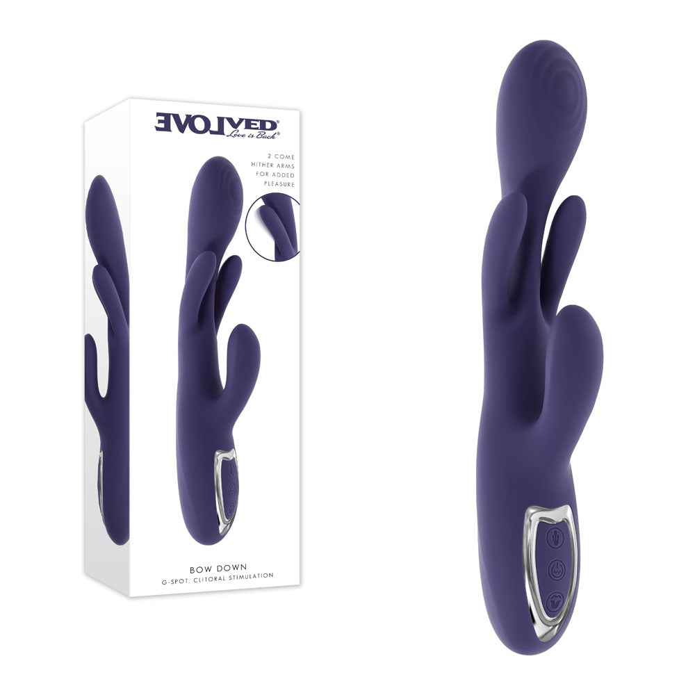 Evolved Bow Down – USB Rechargeable Rabbit Vibrator