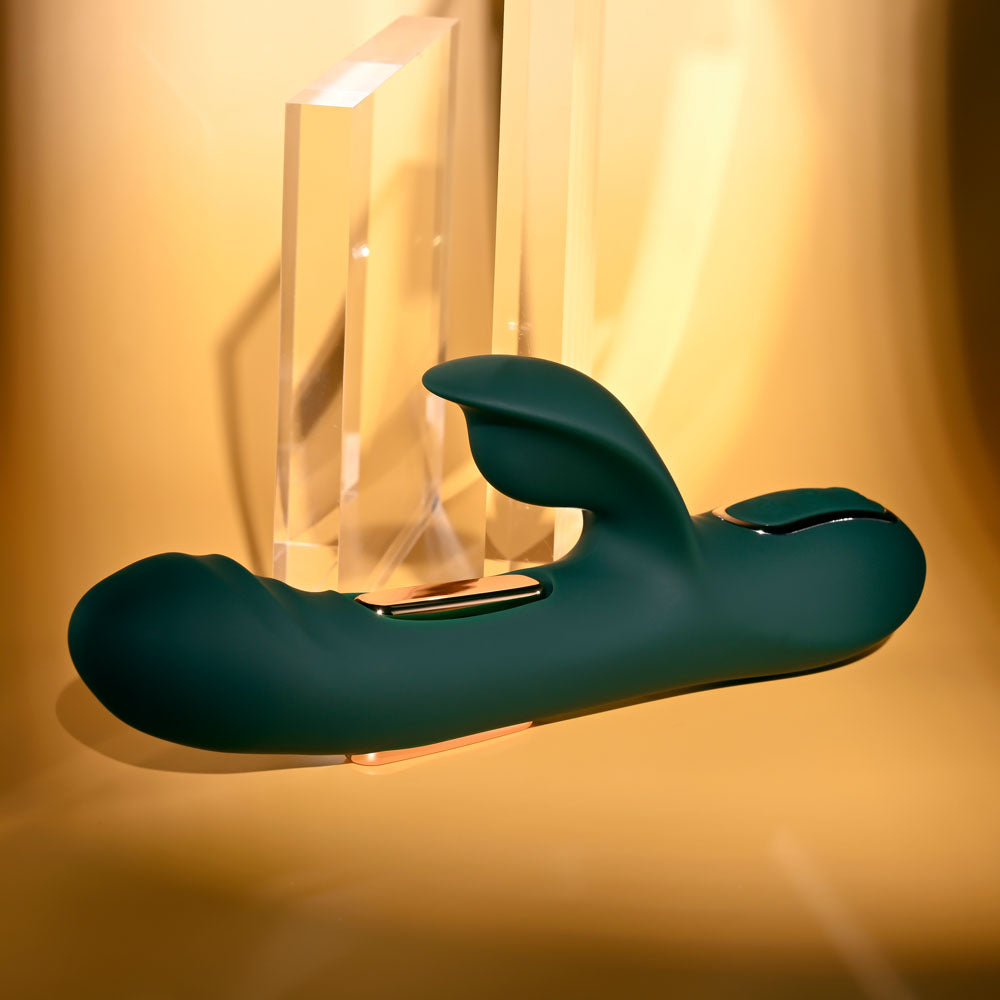 Evolved Heart of Gold – USB Rechargeable Rabbit Vibrator