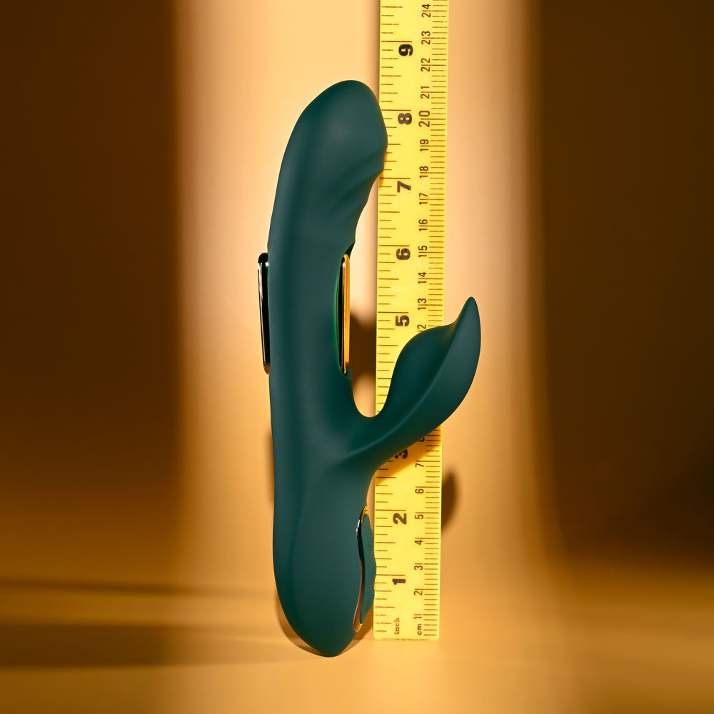 Evolved Heart of Gold – USB Rechargeable Rabbit Vibrator